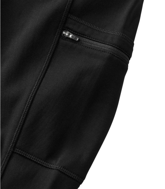 Women's PrimaLoft ThermaStretch Fleece Pocket Tights, Mid-Rise