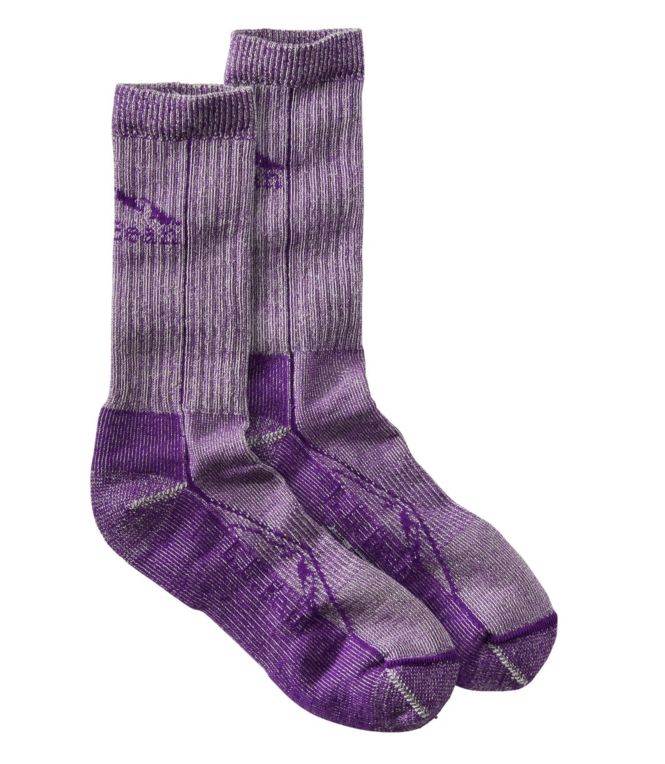 Unisex Cresta Wool No Fly Zone Lightweight Hiking Socks, Crew