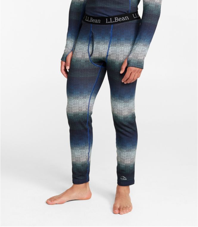 Men's L.L.Bean Heavyweight Base Layer Pants, Print