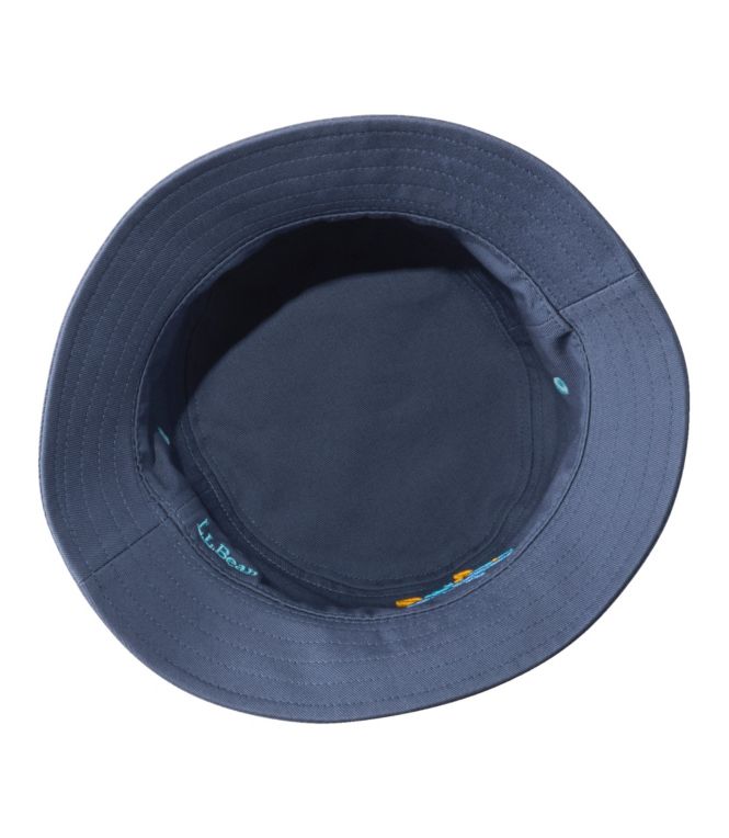 Kids' Bean's Reversible Cotton Bucket Hat