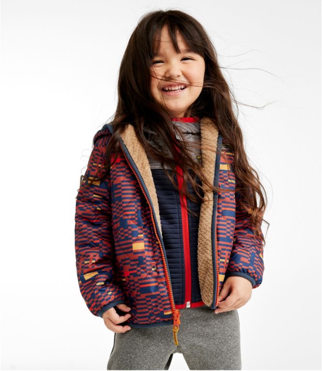 Infants' and Toddlers' Mountain Bound Reversible Hooded Jacket, Print