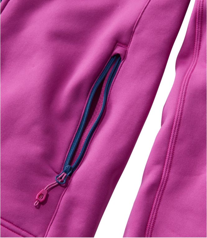 Women's PrimaLoft ThermaStretch Fleece Jacket, Hooded Full-Zip