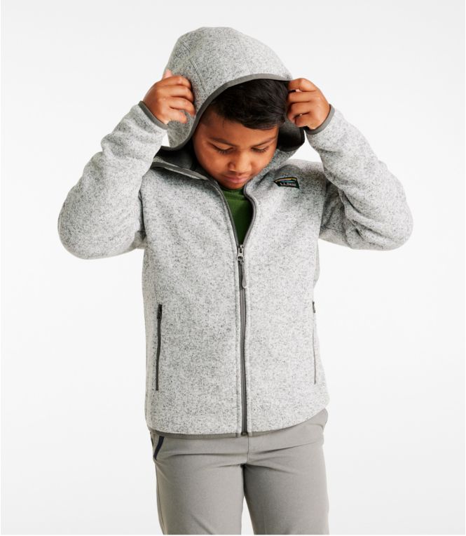 Kids' L.L.Bean Sweater Fleece, Hooded
