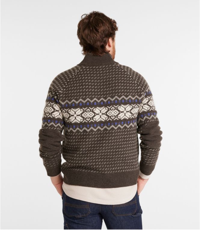 Men's Signature Wool Blend Sweater, Quarter-Zip