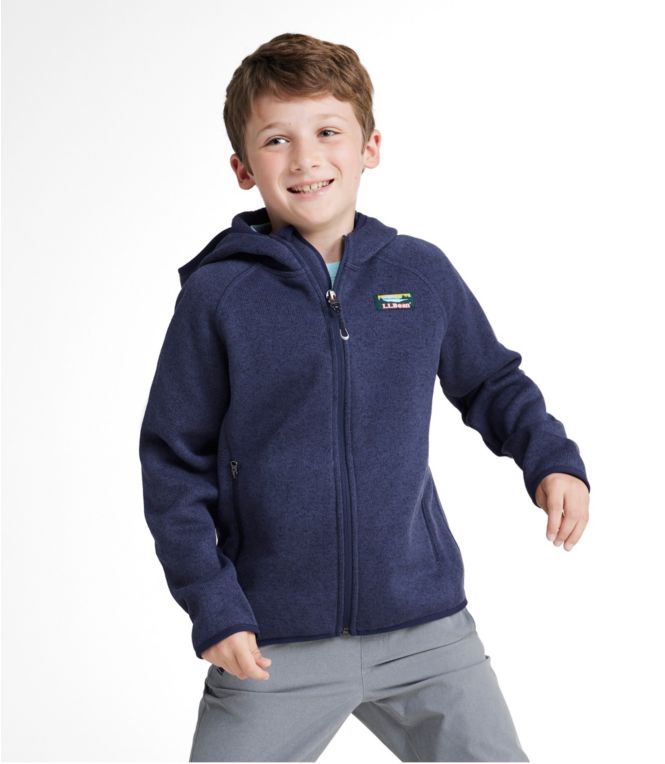 Kids' L.L.Bean Sweater Fleece, Hooded