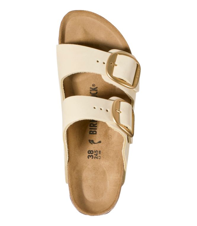 Women's Birkenstock Big Buckle Arizona Sandals, Nubuck