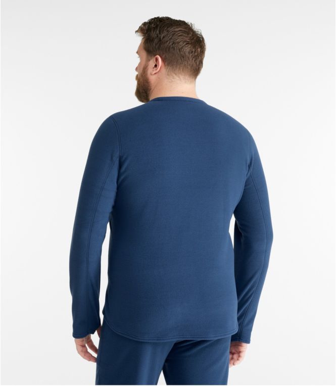 Men's L.L.Bean Fleece Base Layer Crew, Long-Sleeve