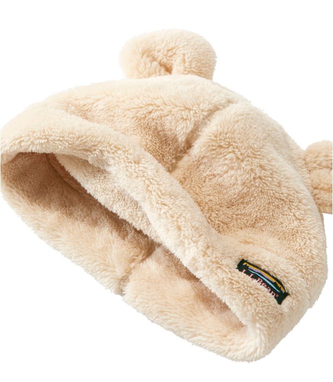 Toddlers' Hi-Pile Hat and Mitten Set