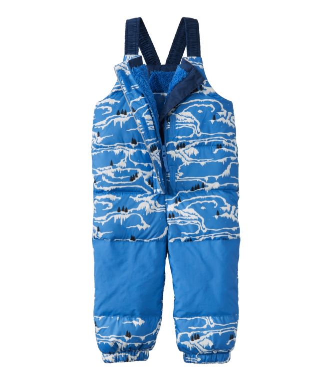 Infants' and Toddlers' L.L.Bean Down Snow Bibs, Print