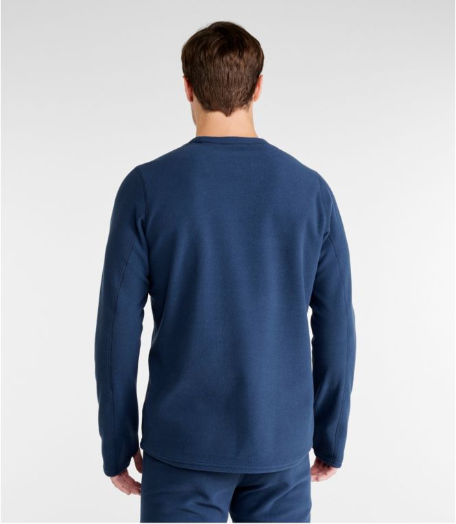Men's L.L.Bean Fleece Base Layer Crew, Long-Sleeve