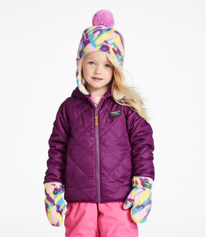 Infants' and Toddlers' Mountain Classic Fleece Hat and Mitten Set, Print
