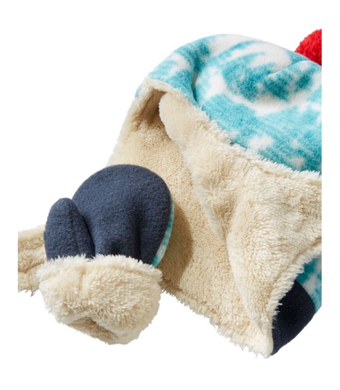 Infants' and Toddlers' Mountain Classic Fleece Hat and Mitten Set, Print