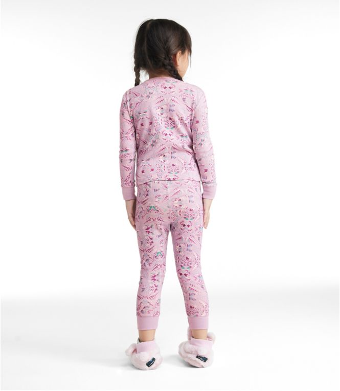 Toddlers' Organic Cotton Fitted Pajamas