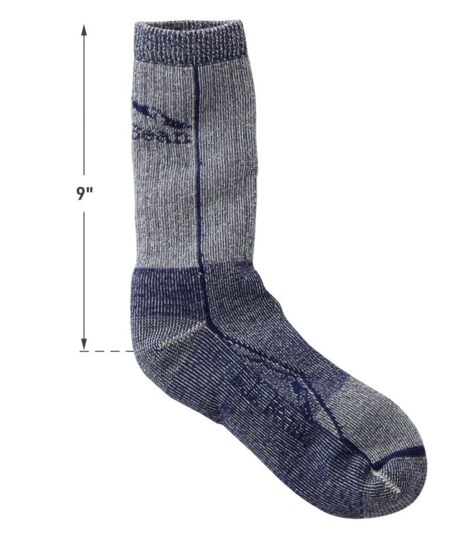 Unisex Cresta Wool No Fly Zone Lightweight Hiking Socks, Crew