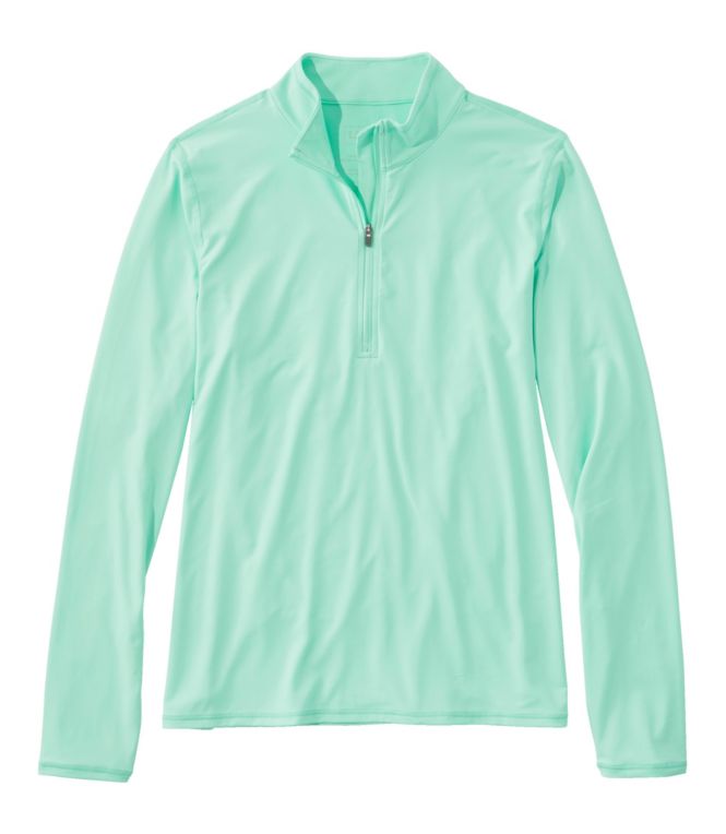 Women's SunSmart® UPF 50+ Sun Shirt, Quarter-Zip