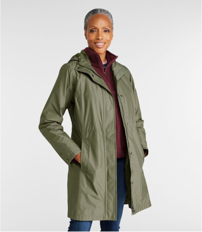 Women's H2OFF Raincoat, PrimaLoft-Lined