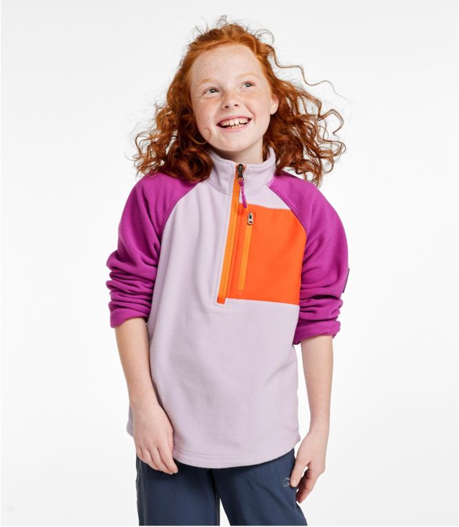 Kids' Fitness Fleece, Quarter-Zip