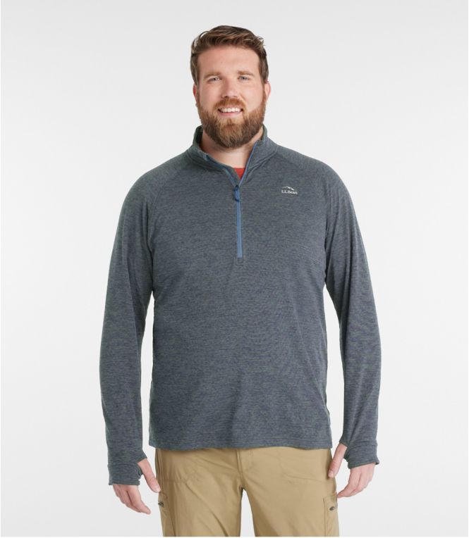 Men's Adventure Grid Fleece, Quarter-Zip