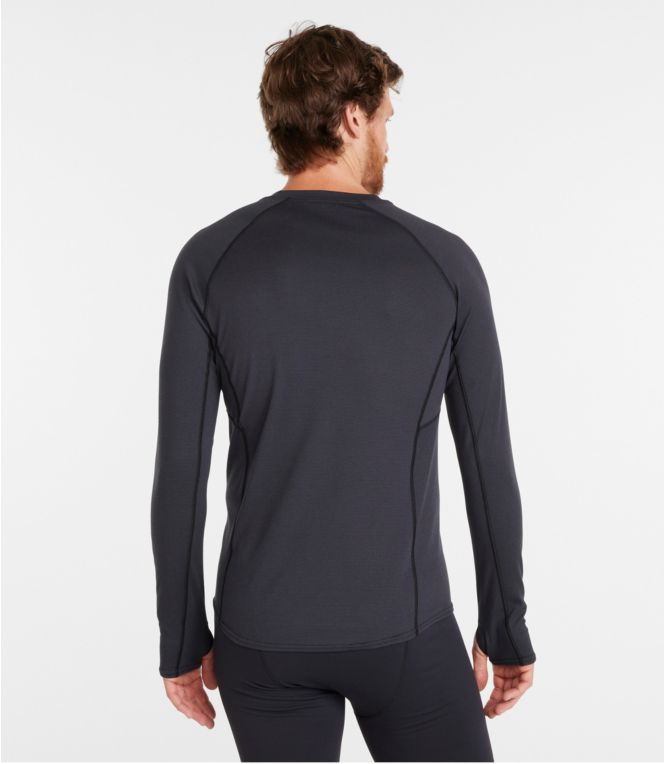 Men's L.L.Bean Midweight Base Layer Crew, Long Sleeve