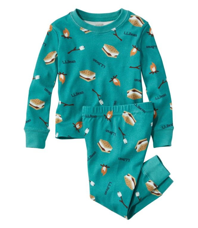 Toddlers' Organic Cotton Fitted Pajamas