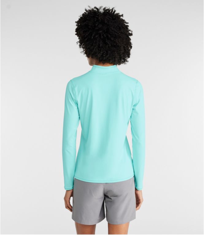 Women's SunSmart® UPF 50+ Sun Shirt, Quarter-Zip