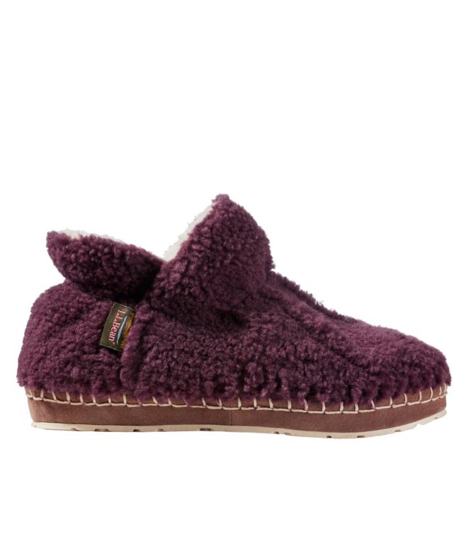 Women's Cozy Slipper Booties, Pile Fleece