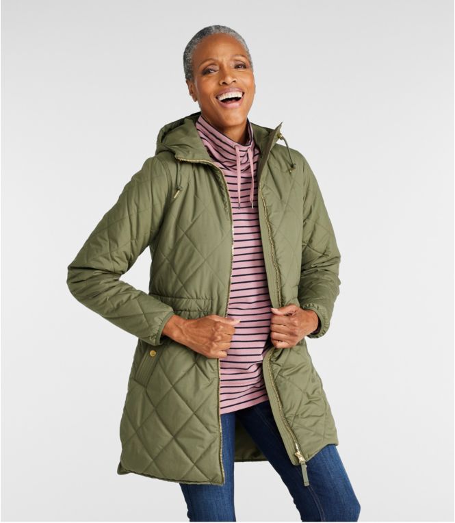 Women's Bean's Cozy Quilted Coat
