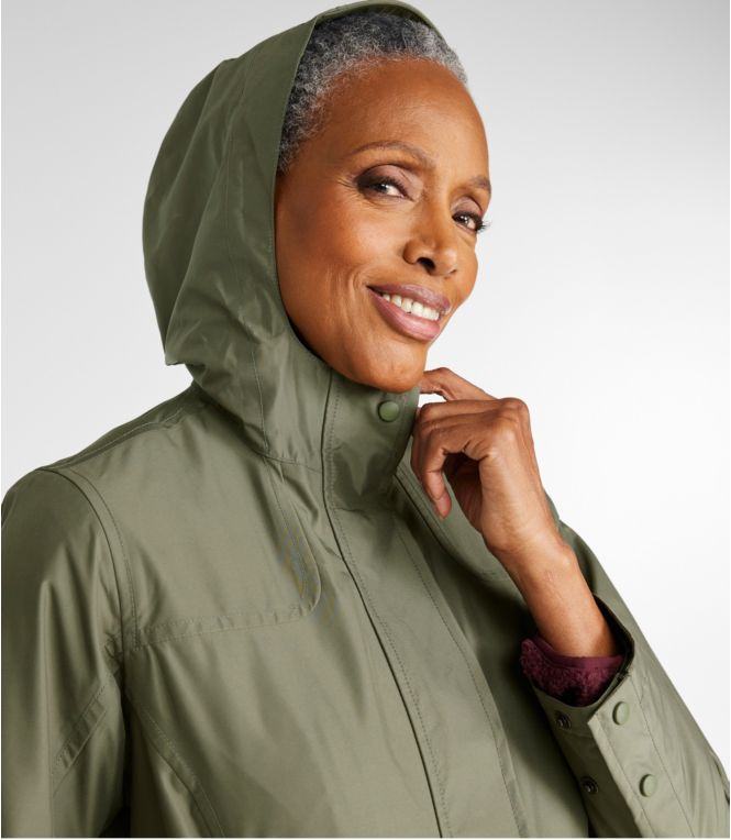Women's H2OFF Raincoat, PrimaLoft-Lined