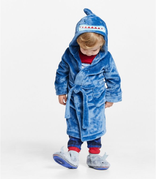 Toddlers' Cozy Animal Robe, Hooded