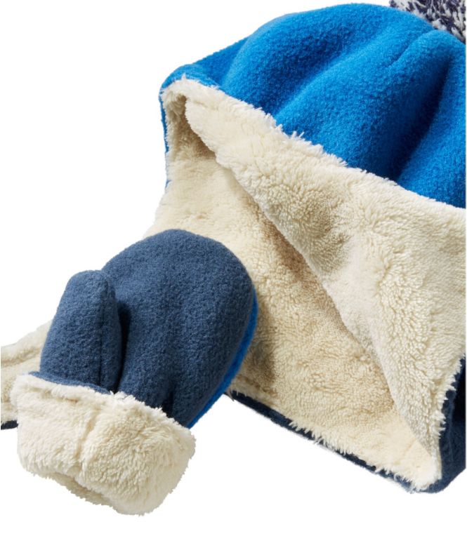 Infants' and Toddlers' Mountain Classic Fleece Hat and Mitten Set
