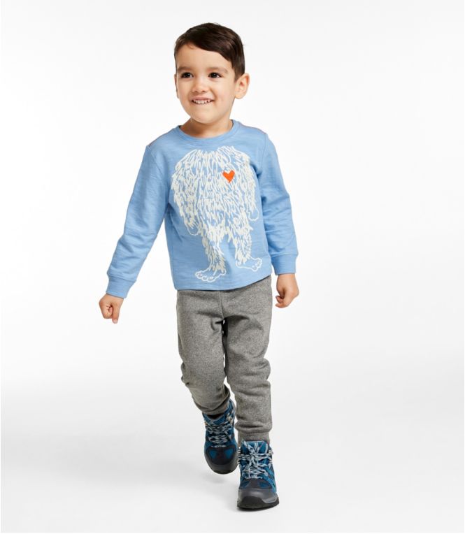 Infants' and Toddlers' Graphic Tee, Long-Sleeve Glow-in-the-Dark