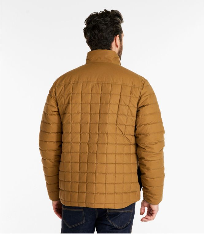Men's L.L.Bean Upcountry Waxed Cotton Down Sweater