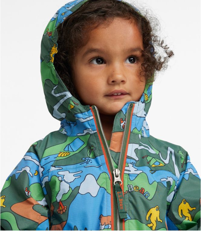 Infants' and Toddlers' Discovery Rain Jacket, Print