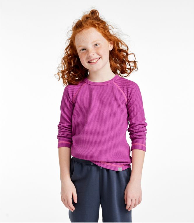 Kids' Chunky Thermal Crewneck