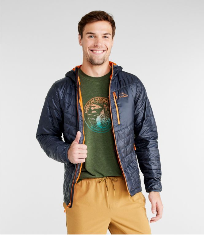 Men's PrimaLoft Packaway Hooded Jacket