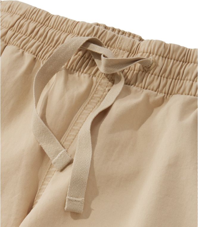 Lakewashed Pull-on Chinos, Mid-Rise Wide-Leg