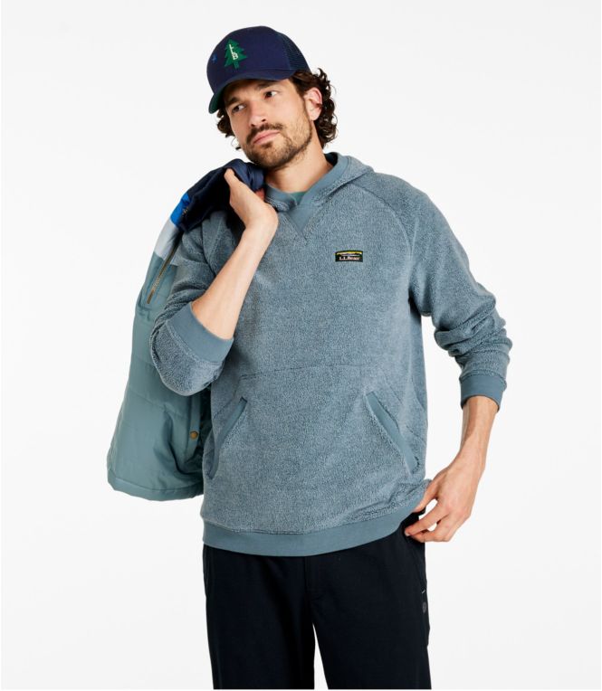 Men's Tumbled Sherpa, Hooded Pullover