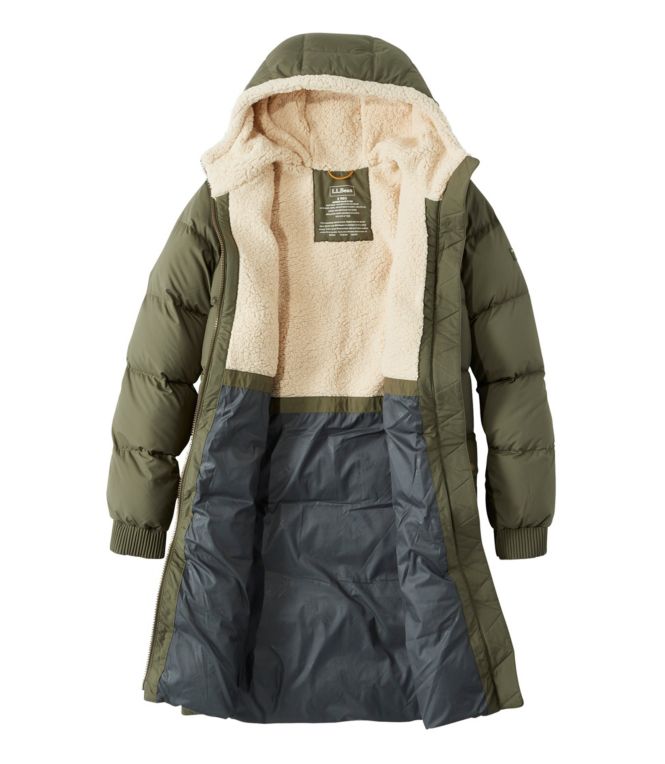 Women's Mountain Classic Down Coat, Sherpa-Lined