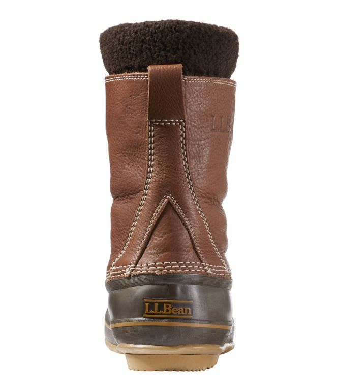 Men's L.L.Bean Snow Boots with Tumbled Leather