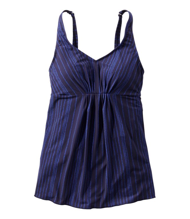 Women's Shaping Swimwear, Soft-Drape Tankini Top, Print