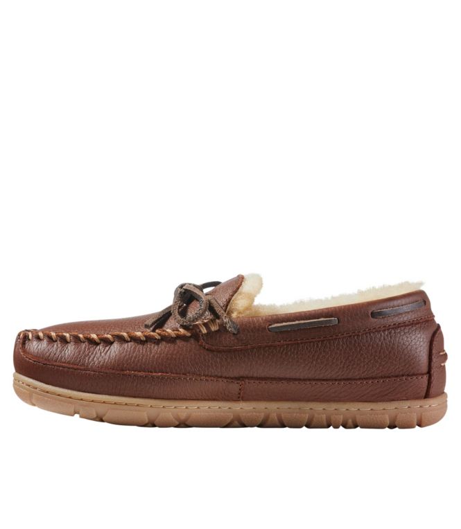 Women's Wicked Good Slippers, Moosehide Camp Moccasin