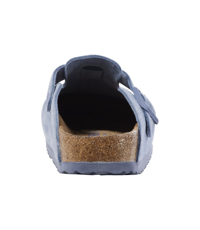 Women's Birkenstock Soft Footbed Boston Clogs, Suede