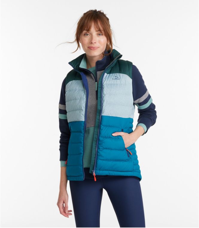 Women's Bean's Down Vest, Reflective