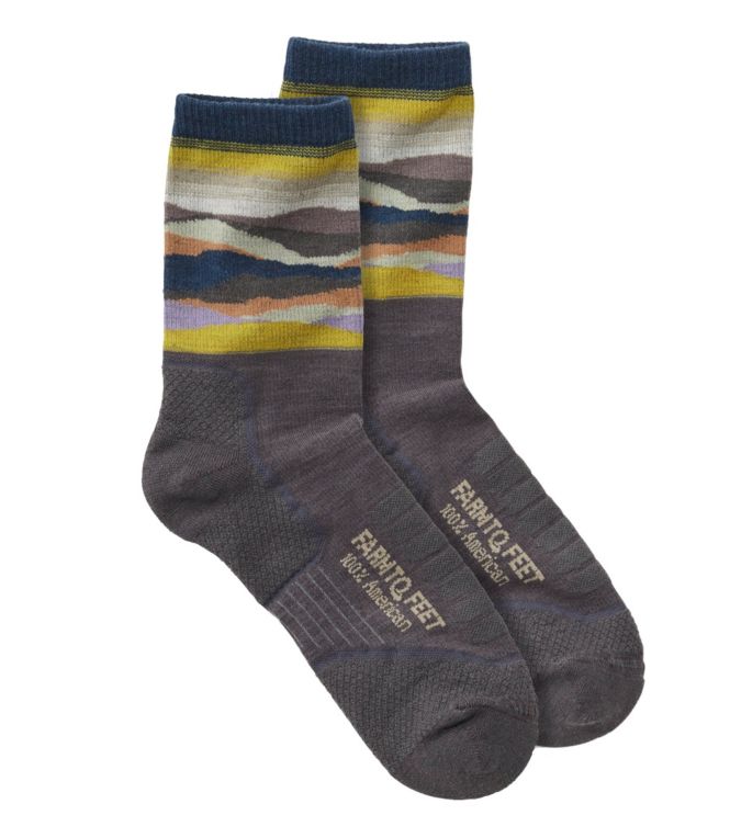 Adults' Farm to Feet Max Patch 3/4 Crew Sock, Light Targeted Cushion