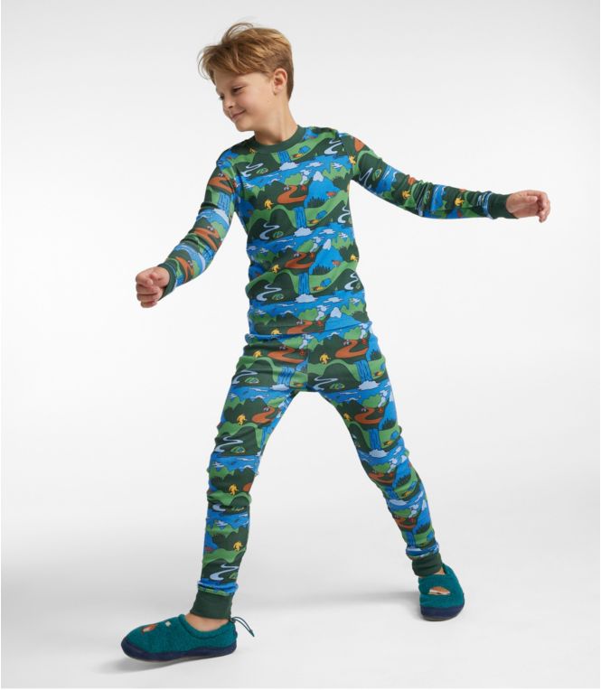 Kids' Organic Cotton Fitted Pajamas