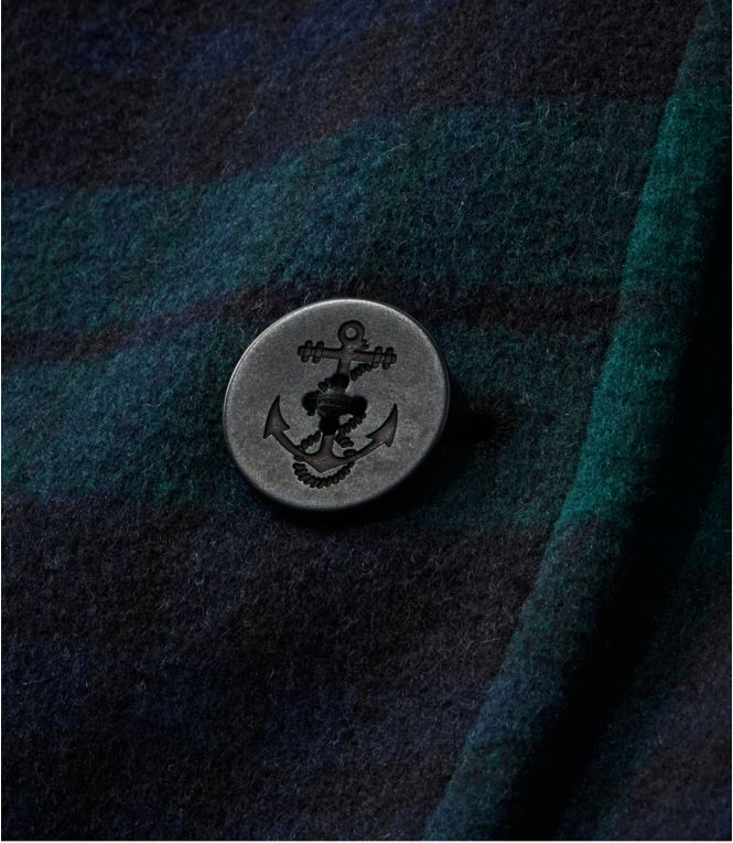 Women's Classic Lambswool Peacoat, Pattern
