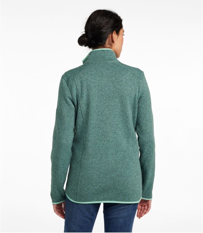 Women's L.L.Bean Sweater Fleece Full-Zip Jacket