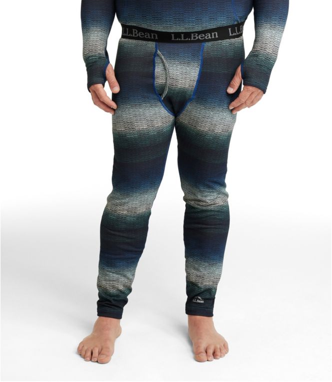 Men's L.L.Bean Heavyweight Base Layer Pants, Print