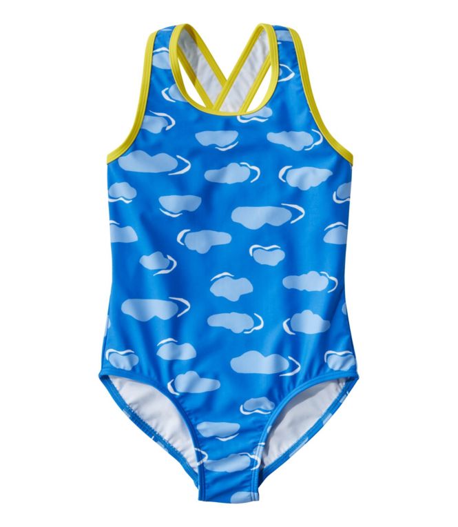 Girls' Watersports Swimwear, One-Piece