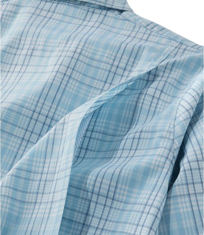 Women's Tropicwear Shirt, Plaid Long-Sleeve